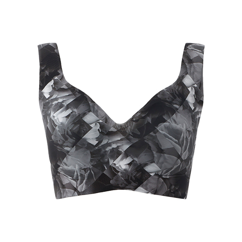 ZEROISM シームレスブラ ディーパーブラック S