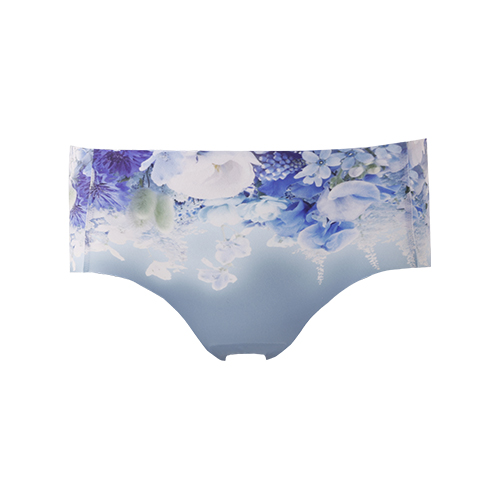 ZEROISM シームレスショーツ ヒルズブルーグレー S